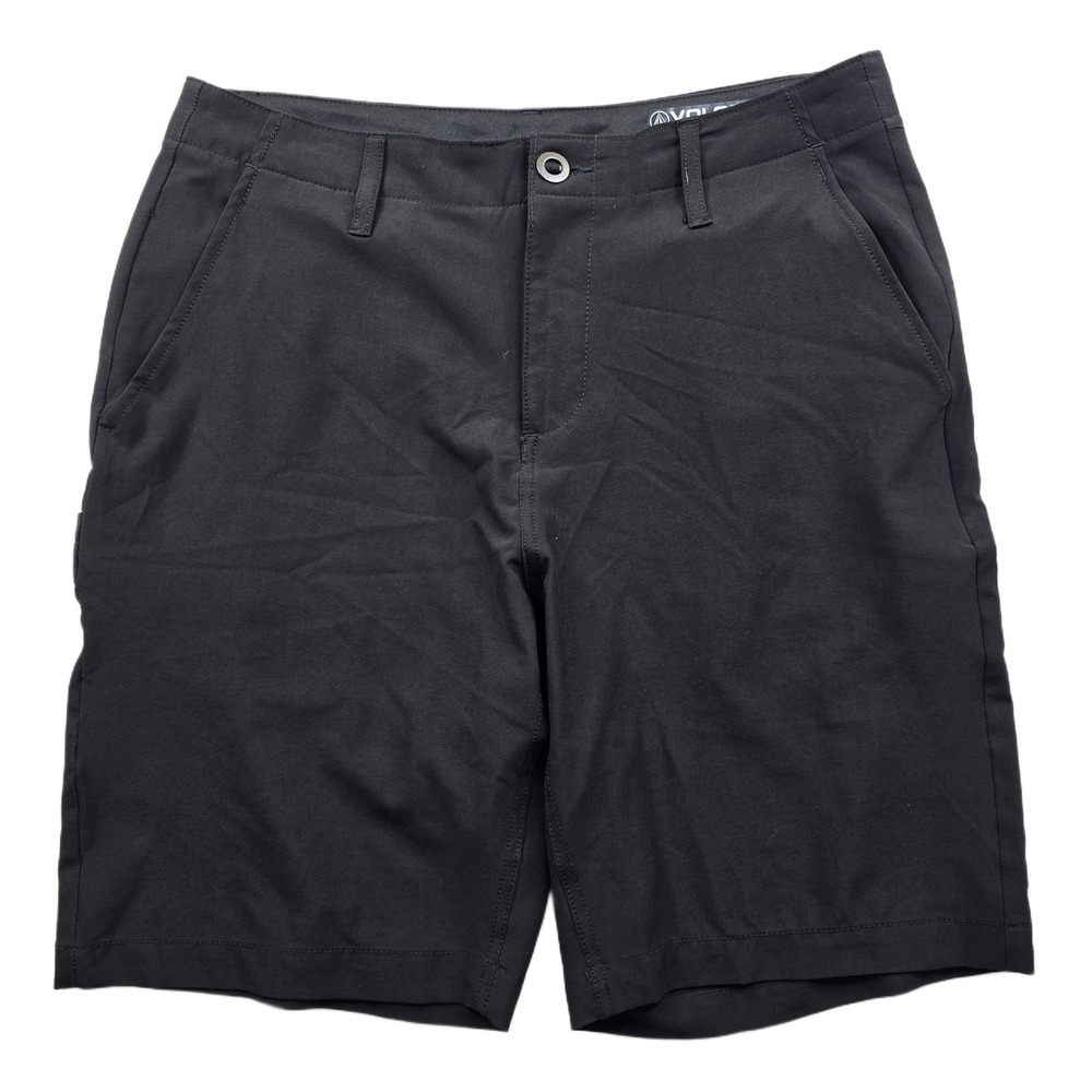 Volcom Surf & Turf Hybrid Shorts Mens 31 Black 4-Way Stretch Boardshorts